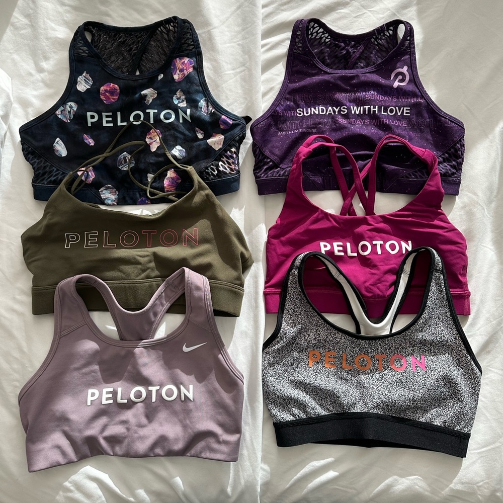 Peloton sports bras